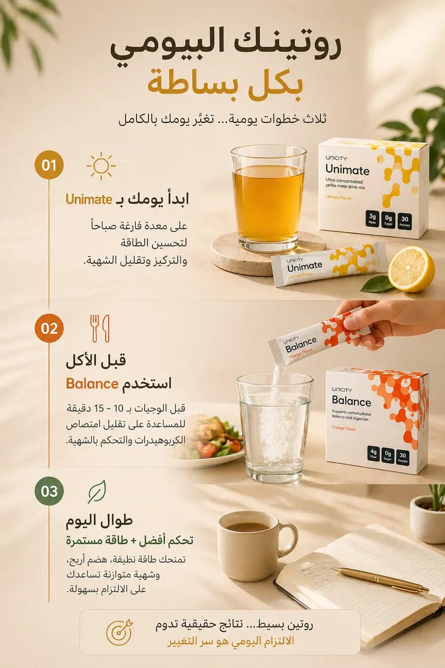 برنامج Feel Great من Unicity - Muluk Store